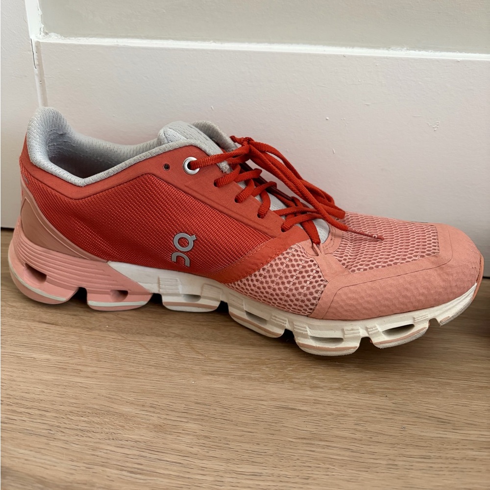On Running Women's Orange Ginger Running Shoes - Picture 4 of 7
